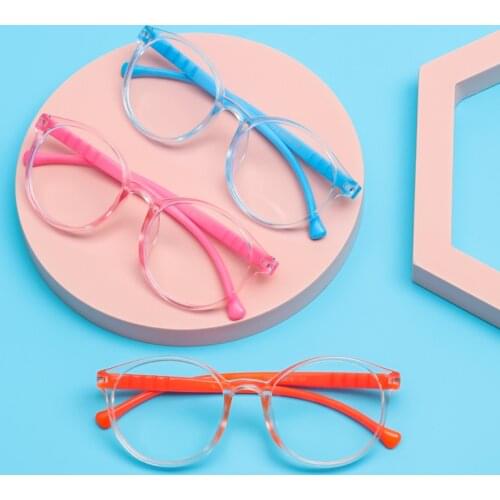 Children PC Frame Blue Light Blocking Glasses Clear Lens Computer Eyeglasses Radiation Protection UV Protection Optical Glasses