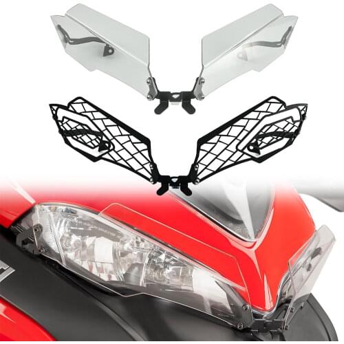 For DUCATI MULTISTRADA 950 1200 1260 Motorcycle HEADLIGHT PROTECTION MULTISTRADA950 2015-2019 2020 Protector Guard Grille Cover