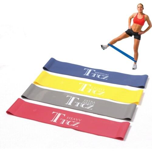 Tension Resistance Band Exercise Elastic Band Workout Ruber Loop Crossfit Strength Pilates Fitness Equipment Training Expander