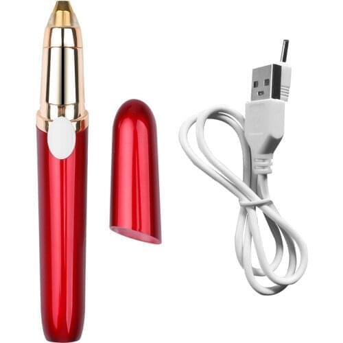Eyebrow Epilator Lipstick Electric With Box Dropship