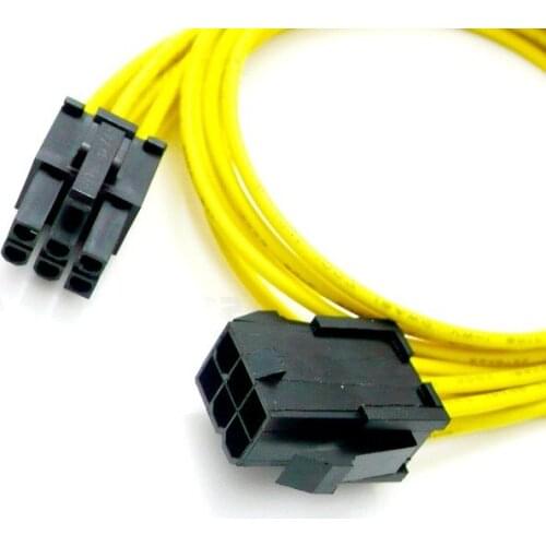 Graphics 6pin extension cable 6pin to 6pin wire harness 6 Pin Male To Female PCI express Power Supply PSU GPU Extension Cable