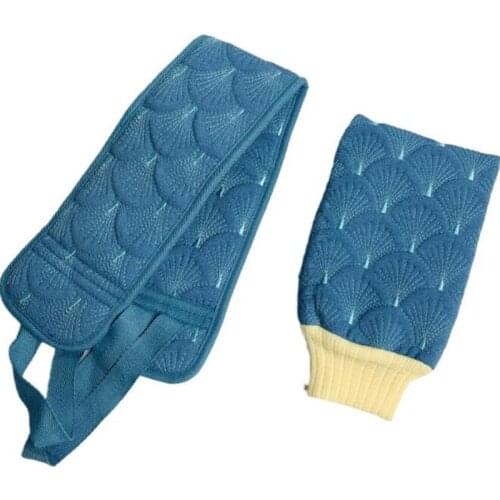 Body Cleaning Washcloth Soft Brush Home Hotel Bathroom Shower Exfoliating Skin Towel Bath Gloves