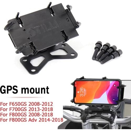 NEW Navigation Bracket Motorcycle For BMW F650GS F700GS F800GS F 800 GS Adventure GPS Navigator USB Charging Phone Holder