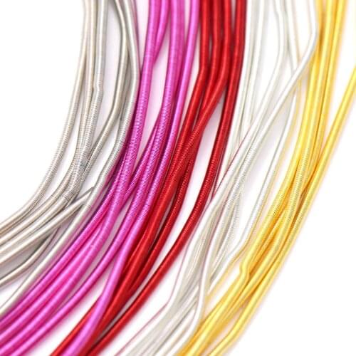 10g/lot French Bullion Wire Soft Embroidery Thread Matte Gimp Copper Wire 1MM Sewing Gold Work Hand Made Jewelry Making Канитель