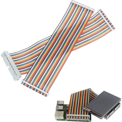 Raspberry Pi 40 Pin GPIO Cable Extension Wire for Raspberry Pi 4B/3B GPIO Board New