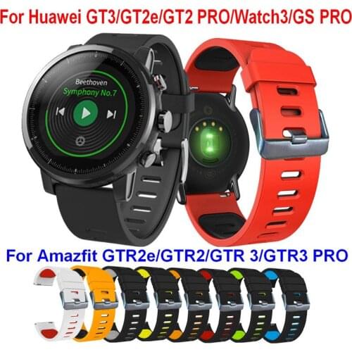 Newest Sport Silicone Wrist bands For Huawei Watch 3/Watch3 pro Smart Bracelet Strap for Huawei Watch3 Watchband Replacement
