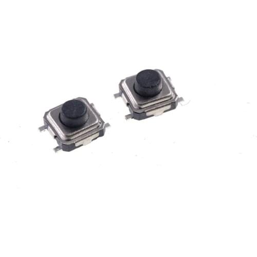 1000pcs Cut Tape 3.35x3.35 mm Height 1.5 2.0 mm Tactile Switch SPST-NO Miniature Tact Switch Surface Mount SMT Reflow Solder