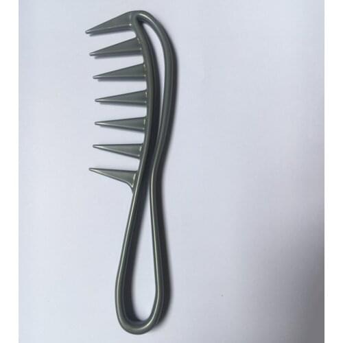 Wide Tooth Shark Comb Detangler Curly Hair Salon Hairdressing Comb Massage For Hair Styling Tool for Curl Hair