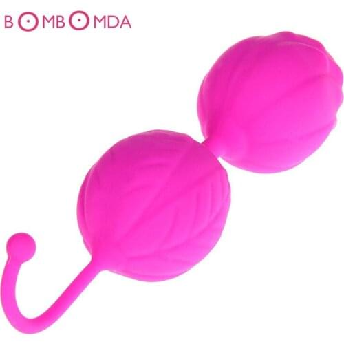 Silicone Kegel Balls Vaginal Trainer Vaginal Tightening Exercise Balls Massager Sex Products For Adults Smart Beads