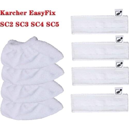 Replacement Steam Mop Cloth Cleaning Pad Cloth Cover for Karcher EasyFix SC2 SC3 SC4 SC5 Steam Mop Cleaner Spare Parts