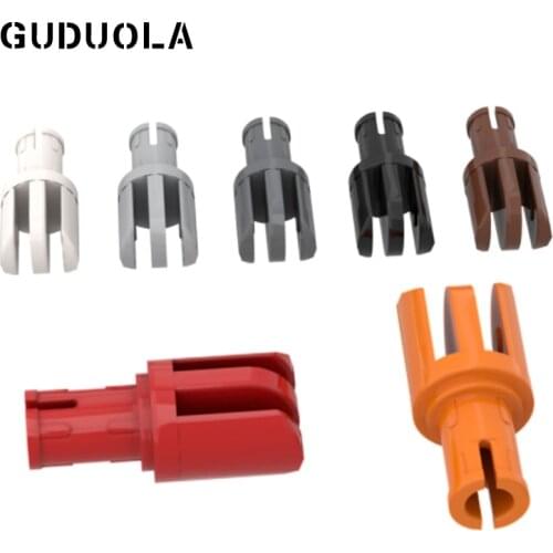 Guduola Special Brick Arm Section with Pin and 3 Stubs (6217) MOC Build Parts Education Toys DIY Toys Brick 50pcs/LOT