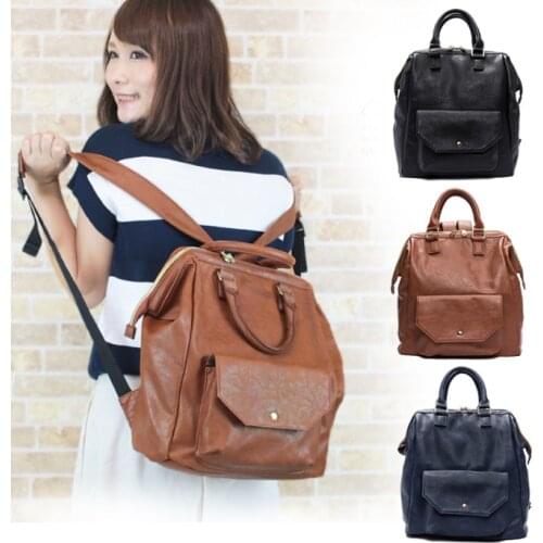 Gorgeous womens PU leather large backpacks female shoulder bags ,school satchel,casual,travel bag