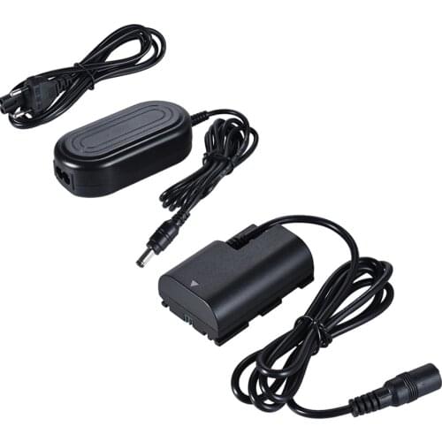 Andoer Camera Dummy Battery Adapter Camera Charger for Canon EOS 5DS 5DS R 5D Mark II III IV 60D 60Da 6D 70D 7D 7D Mark II 80D