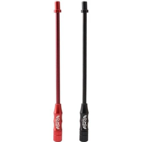 1 Pair Mountain Bike V-brake Flexible Tube Adjustable Noodles Cable Guide Bend U2JB