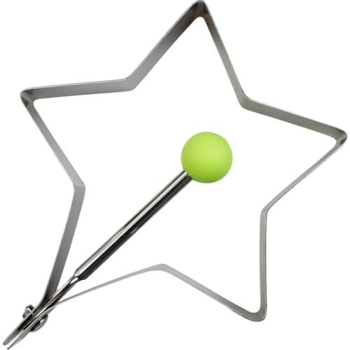 1pcs Stainless Steel Egg Cooker Pancake Mould Egg Tools Ring Fried Egg Apparatus Cooking Mold Stars Egg Ring Kitchen Tools