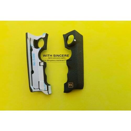 New FX rubber For Nikon D800 D800E Left Side Cover Rubber Grip Cover With Tape Replacement Repair