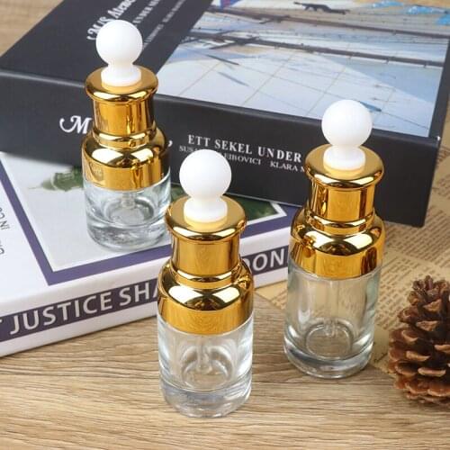 1pc Glass Drop Bottle Aromatherapy Liquid Dropper for essential basic oil Pipette Bottles Refillable 20-40ML high quality