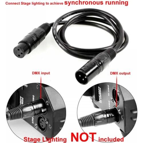 16ft/5M 3 pin XLR DMX Stage Light Cable for LED par Beam moving Head DJ Disco night club bar dj equipment KTV DMX Lighting parts