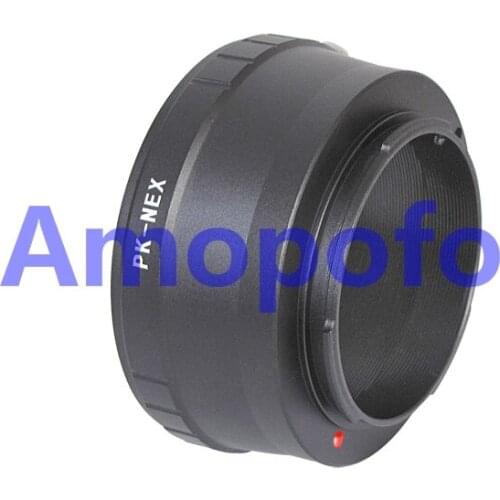 AMOPOFO For Pentax K PK Mount Lens to SonyE Mount Adapter for NEX NEX-5R NEX-6 NEX-7 PK-NEX