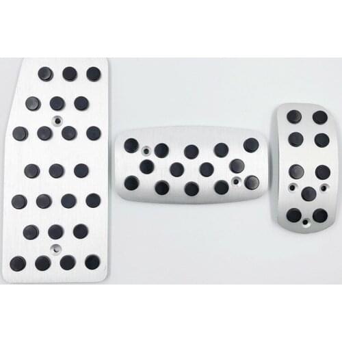 Car Accessories For Nissan Sylphy 2006-2012 AT/ MT Gas Brake Fuel accelerator Footrest Foot Rest Pedal Pad Stickers Styling