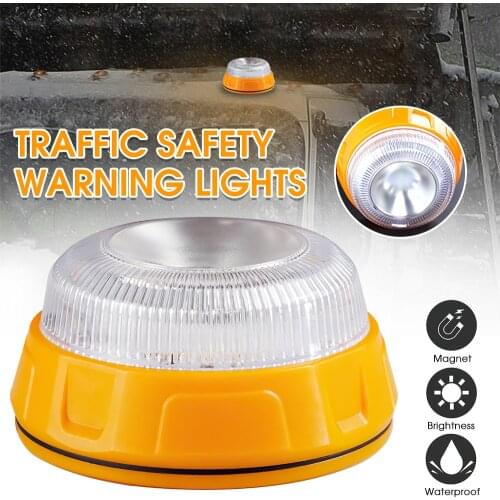 Car Emergency Light V16 Approved Dgt Road Flares Magnetic Beacon Help Flash Roadside Traffic Safety Warning Light Camping Sign