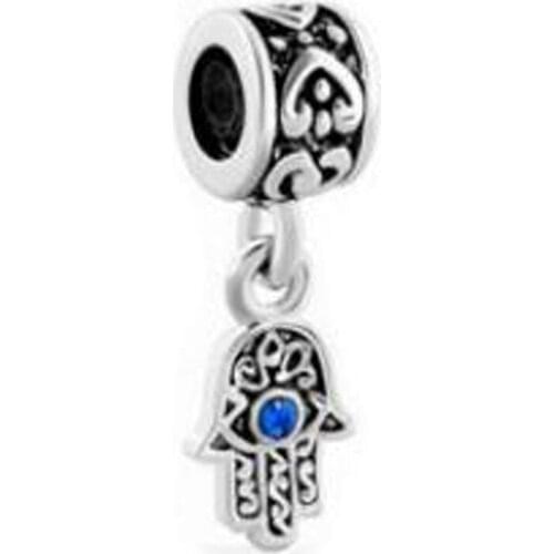 Beads for jewelry making. Pendant hanging round beads hand. Suitable for Pandora bracelet jewelry