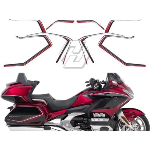 Motorcycle Touring Graphic Decal Kit Case for HONDA Goldwing GL1800 2018-2020