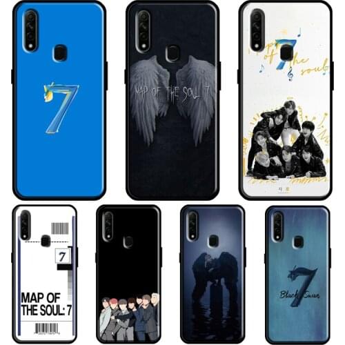 Map of Soul 7 KPOP For OPPO A15 A1K A3S A5S A52 A72 A91 A83 A93 Find X3 Pro Reno 2 Z A5 A9 A31 A53 2020 Case