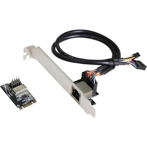 1000Mbps Gigabit Network Card TXA082 RTL811 1H M.2 To PCI-E Gigabit Ethernet RJ-45 RJ45 LAN Adapter Converter Network Controller