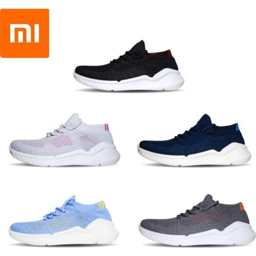 100% New Xiaomi Mijia Freetie Outdoor Sport Shoes Sneakers Antibacterial Water Repellet Light Breathable Shoes For Smart Home