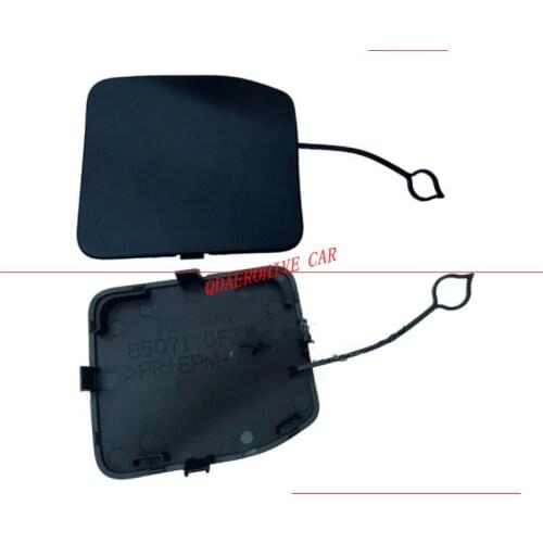 QDAEROHIVE rear Bumper Trailer Cover Tow Bracket Cover Bumper Tow Hook Cover Cap for Nissan Qashqai 2015-2018