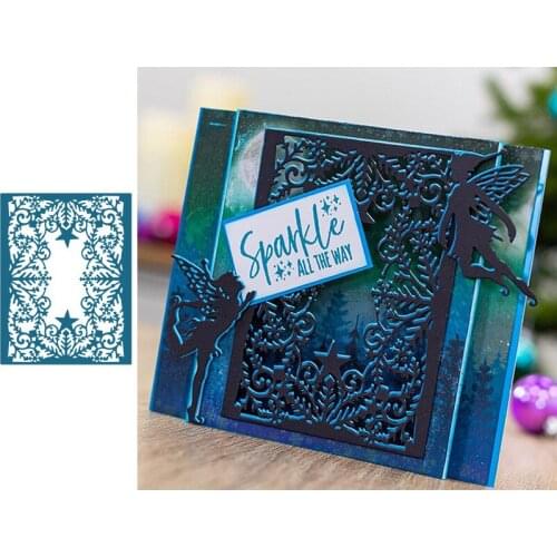 Rectangular Background Metal Cutting Dies for Scrapbooking and Card Making Craft 2019 New die cuts