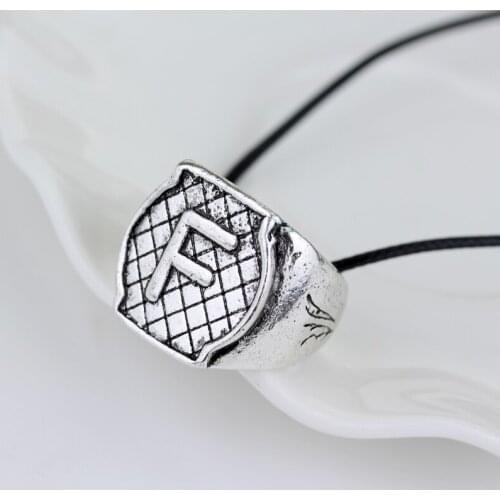 MQCHUN The Mortal Instruments City of Bones Angelic Power jewelry Herondale Family Necklace-30