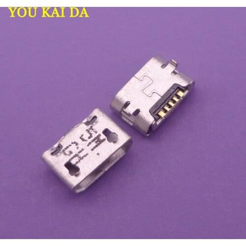 100pcs Micro USB Connector Charging For ASUS Memo Pad 7 ME170C Arnova 7b G3 AN7BG3 BBK Y15T Y613 X3L X3V X5 X510W X510T Y13L S11