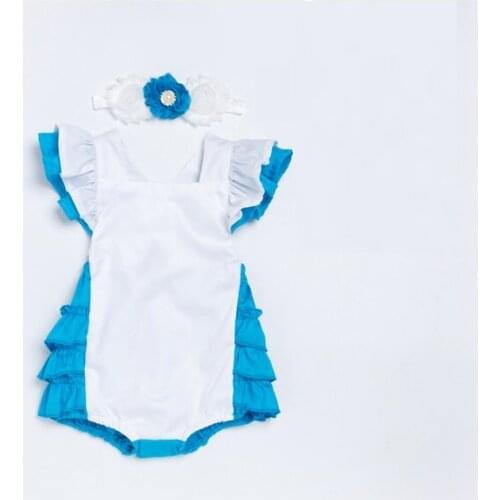 50-57cm DOLLMAI reborn silicone baby girl dolls clothes blue princess angel style fashion jumpsuit headdress dolls accessories