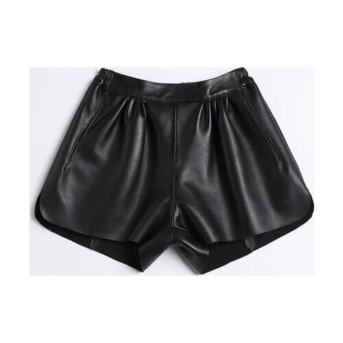 Top brand and 2020 Autumn Winter Sheepskin Slim Shorts KS58 high quality