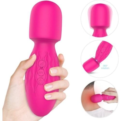 AV Vibrator Wireless Dildos Magic Wand For Women Clitoris Stimulator USB Rechargeable Massager Sex Toys For Muscle Adults