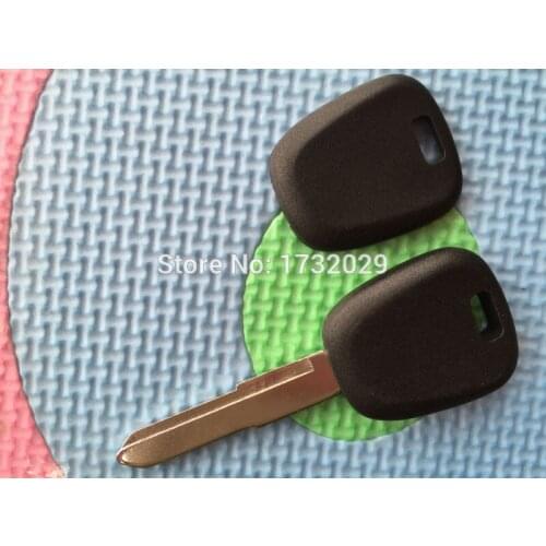 1Pcs Of New Replacement Key Case For Suzuki Transponder Shell Blank With Uncut Blade Keyless No Chip Inside No Logo Accessories