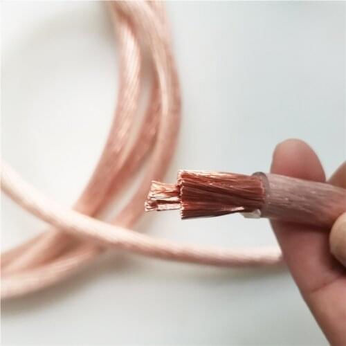 2AWG 35^mm Gauge AWG Silicone Rubber Soft Wire Cable Heatproof Soft Silicone Silica Gel DIY Wire Cable