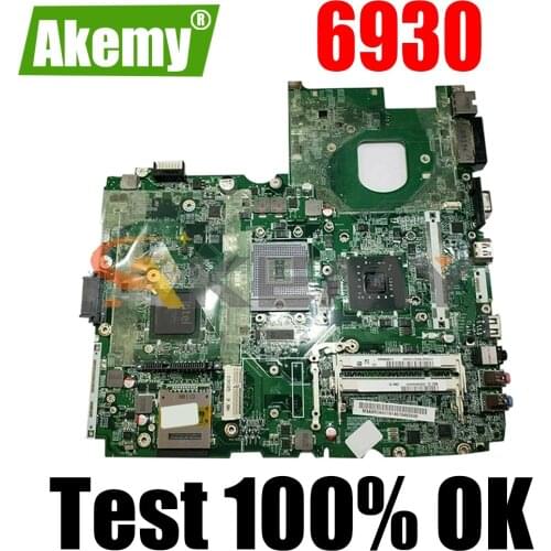 AKEMY MBASR06001 MB.ASR06.001 for aspire 6930 DA0ZK2MB6F1 laptop motherboard intel GM45 Tested ok