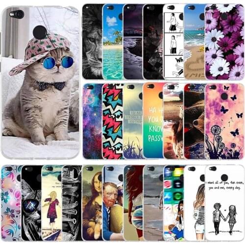 Phone Case for Xiaomi Redmi 4X Cover Case Soft Silicone Case For Xiaomi Redmi 4X 4 X Case Cover for Xiomi Redmi 4 X Coque 3D