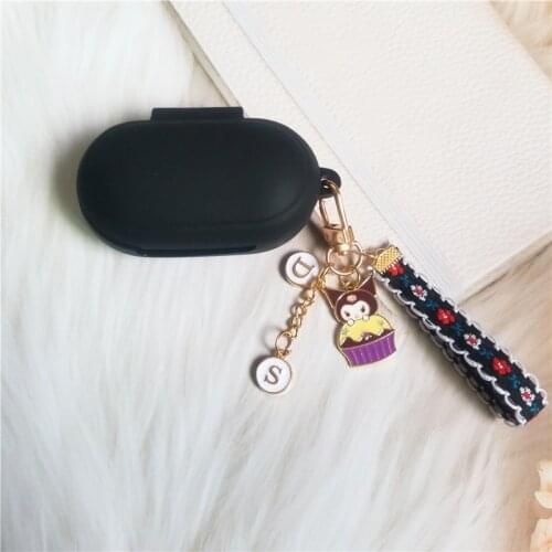 Cute Korean Key Ring Earphone Case For Samsung Galaxy Buds + Bluetooth Earphone Changing Box Headset For Samsung Galaxy Buds