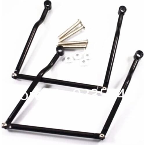 Motorcycle Black Saddle Bag Support Bars Mounts Bracket For Honda Rebel CMX 250 Kawasaki Yamaha Suzuki Cruiser Chopper Atv