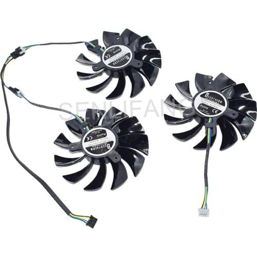 New Cooling Fan 1FY09215E12S For ZOTAC RTX2080ti RTX2080 RTX2070 RTX2060 SUPER AMP Edition GA92S2U