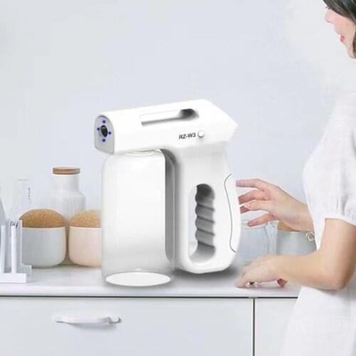 Handheld USB Charging Atomizing Mist Sanitizer Sprayer, 800ml Disinfectant Fogger Machine