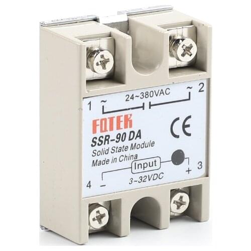 Industrial Solid State Relay SSR-90DA 90A DC control AC