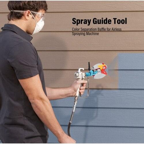 Spray Guide Tool Color Separation Baffle for Airless Spraying Machine