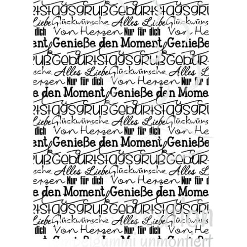 German background Silicone Stamp/Seal for DIY scrapbooking/photo album Decorative clear stamp sheets ST0371