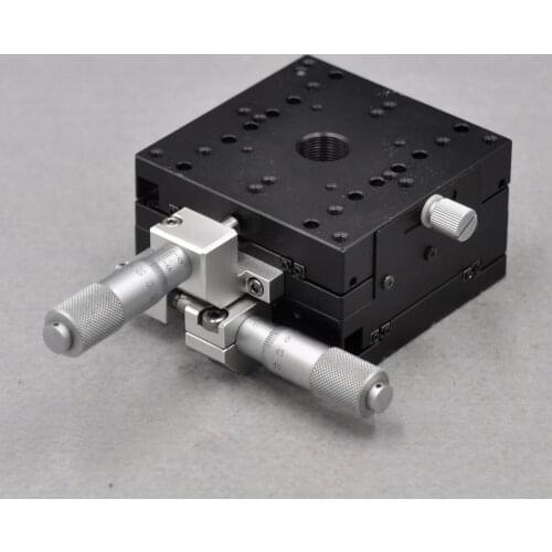 TAM-802SR Sigma Optical Manual High Precision Displacement Slide Cross Cross Roller Guide Rail Worktable