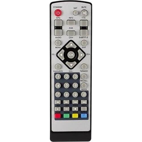 Television and Satellite Receiver Control Yumatu Mini HD PLUS Satellite Remote Contol AT-KR0318-955